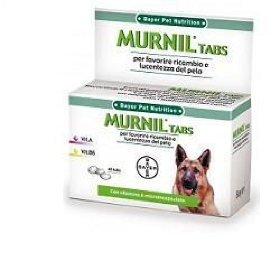 Murnil Tabs 40 Compresse - Mangime Complementare per Cani