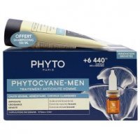 Phyto Phytocyane Kit Uomo - Fiale Anticaduta Severa + Shampoo Omaggio - 1 Mese di Trattamento