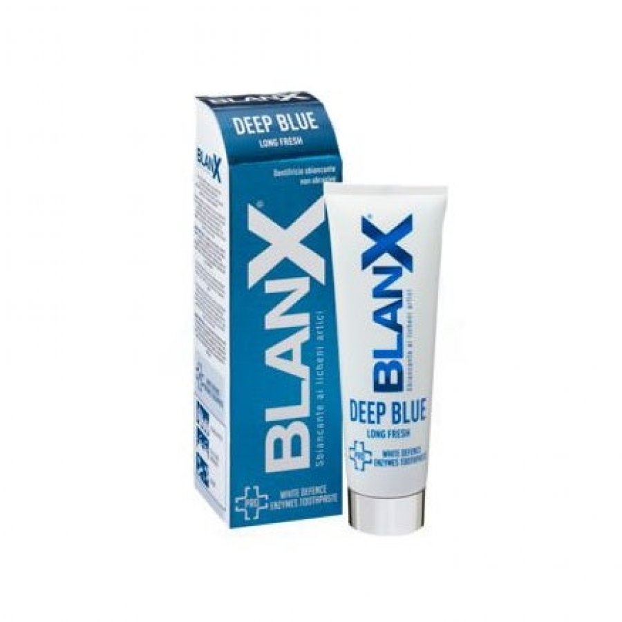 Blanx Deep Blue - Dentifricio Sbiancante Non Abrasivo 75 ml