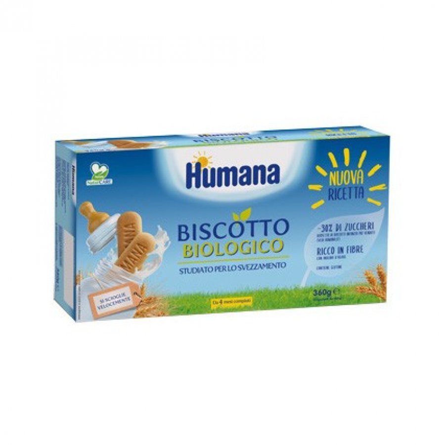 Humana Biscotto Baby Bio 360 g 4 Mesi+
