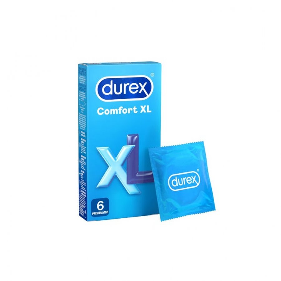 Durex - Comfort Extra XL Profilattico 6 Pezzi