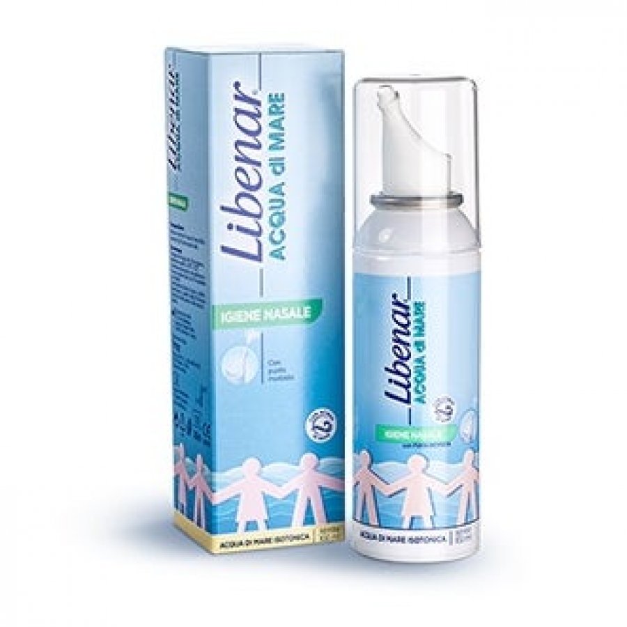 Libenar Spray Igiene Nasale 100ml - Pulizia e Idratazione delle Vie Nasali