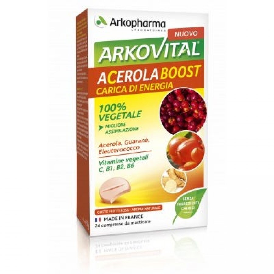 Acerola - Boost 24 Compresse - Vitamina C