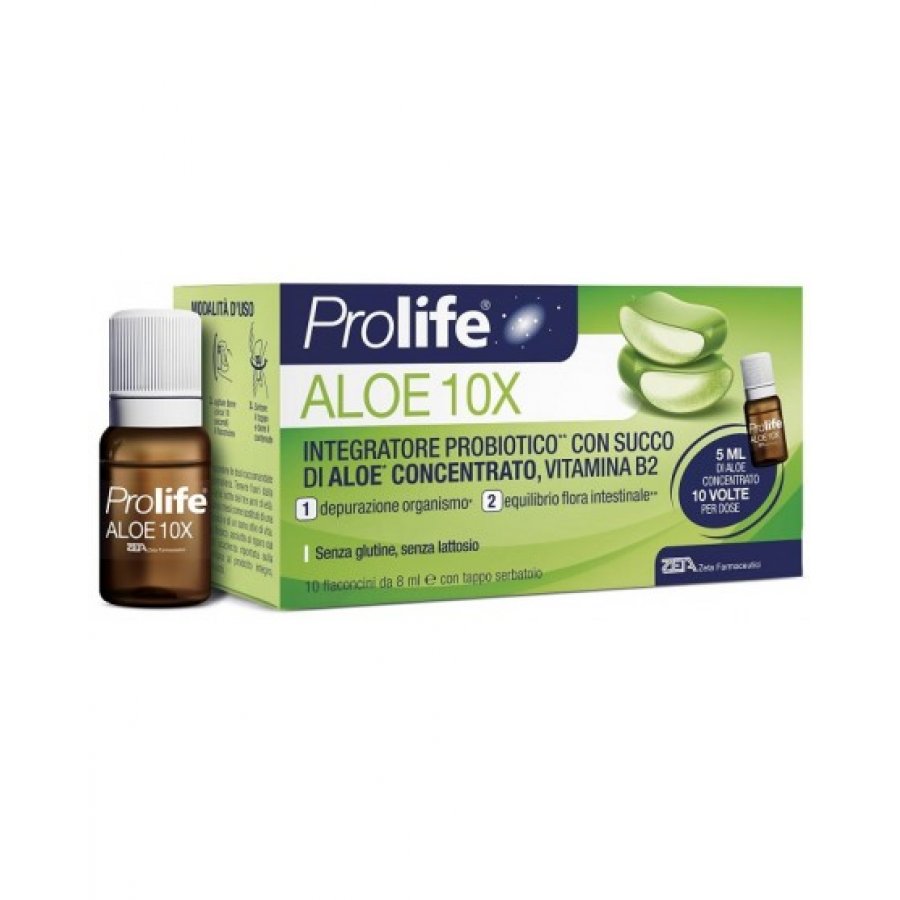 Prolife Aloe 10X 10 Flaconcini 8 ml