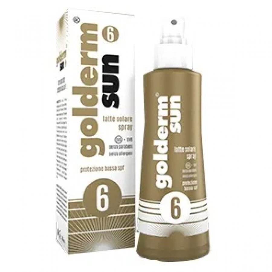 Shedir Pharma Golderm Sun SPF 6 Spray Solare - 200 ml