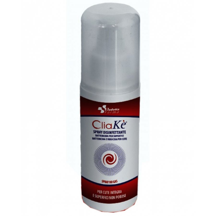 CliaKé Spray Disinfettante Battericida per superfici e cute 500 ml