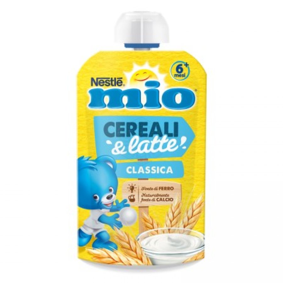 Nestlé Mio Cereali & Latte Classica 110g - Pappa di Cereali e Latte per Bambini