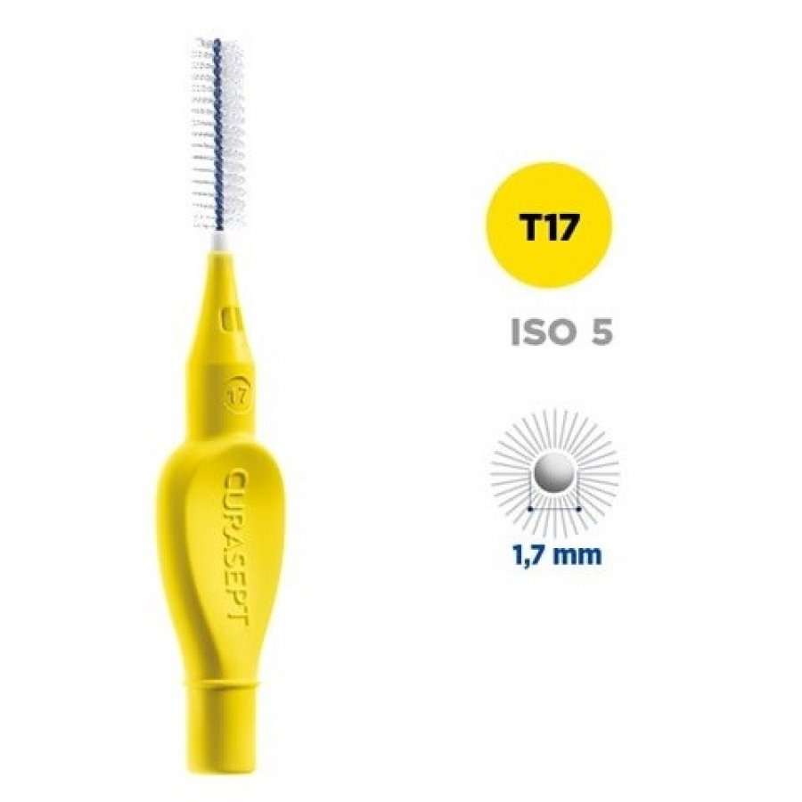 Proxi Treatment - Curasept - Scovolino T17 Giallo 5 Pezzi