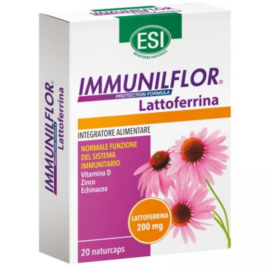 ESI Immunilflor Urto Vitamina D - Integratore Sistema Immunitario, 30 Capsule