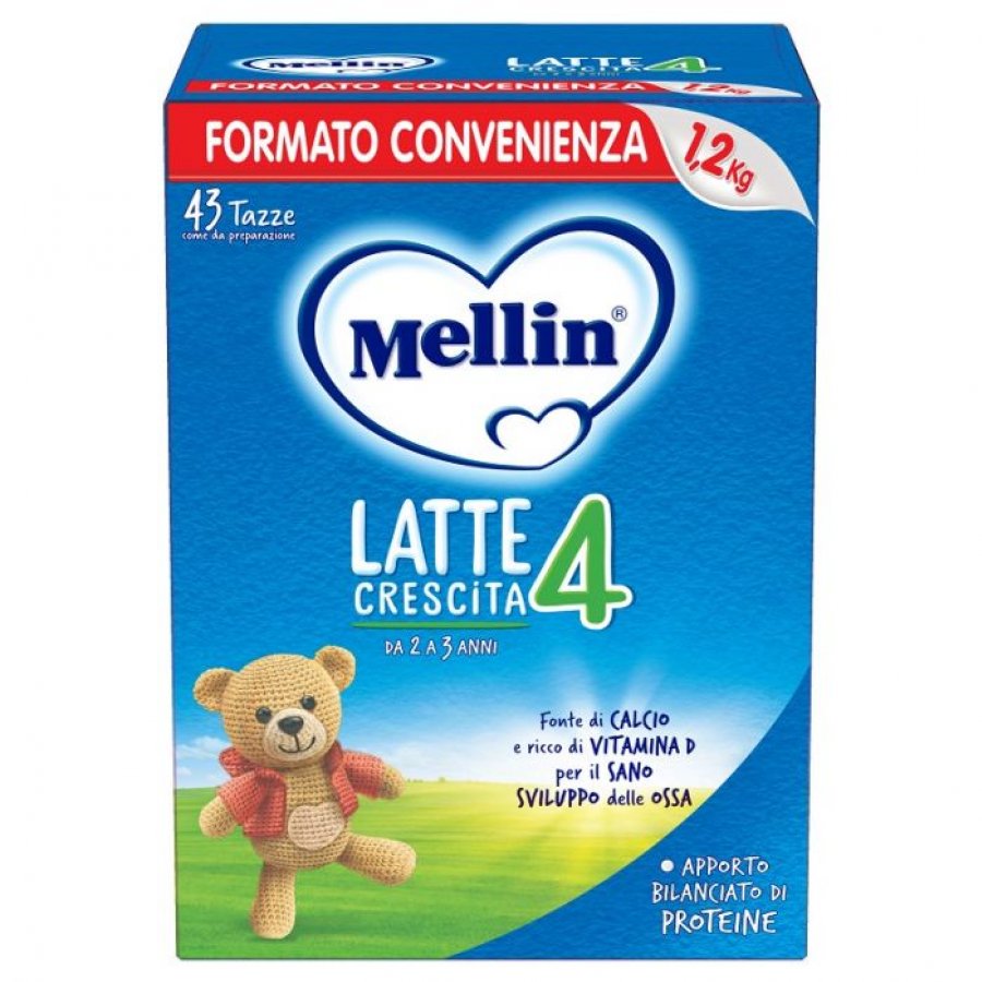  Mellin Latte Crescita 4 in Polvere 1200 g