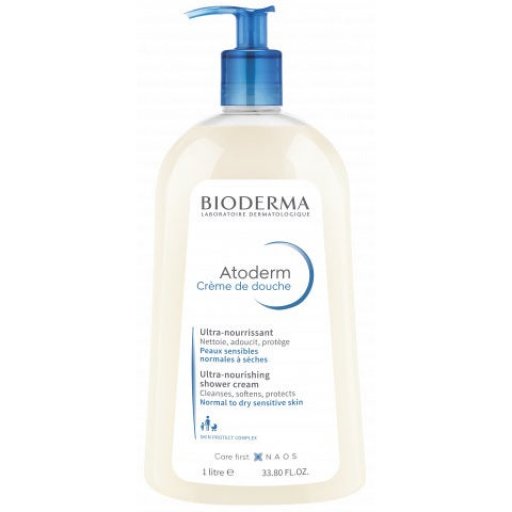 Bioderma Atoderm Crème de Douche 1 Litro - Detergente Idratante Quotidiano
