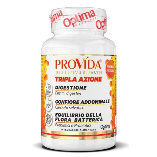 Provida Enzimi Vegetali Flacone 60 Capsule 500 mg - Integratore Digestivo