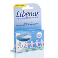 Libenar Filtri Protettivi Monouso Premium 20 Pezzi - Igiene e Comfort per la Cura del Tuo Bambino