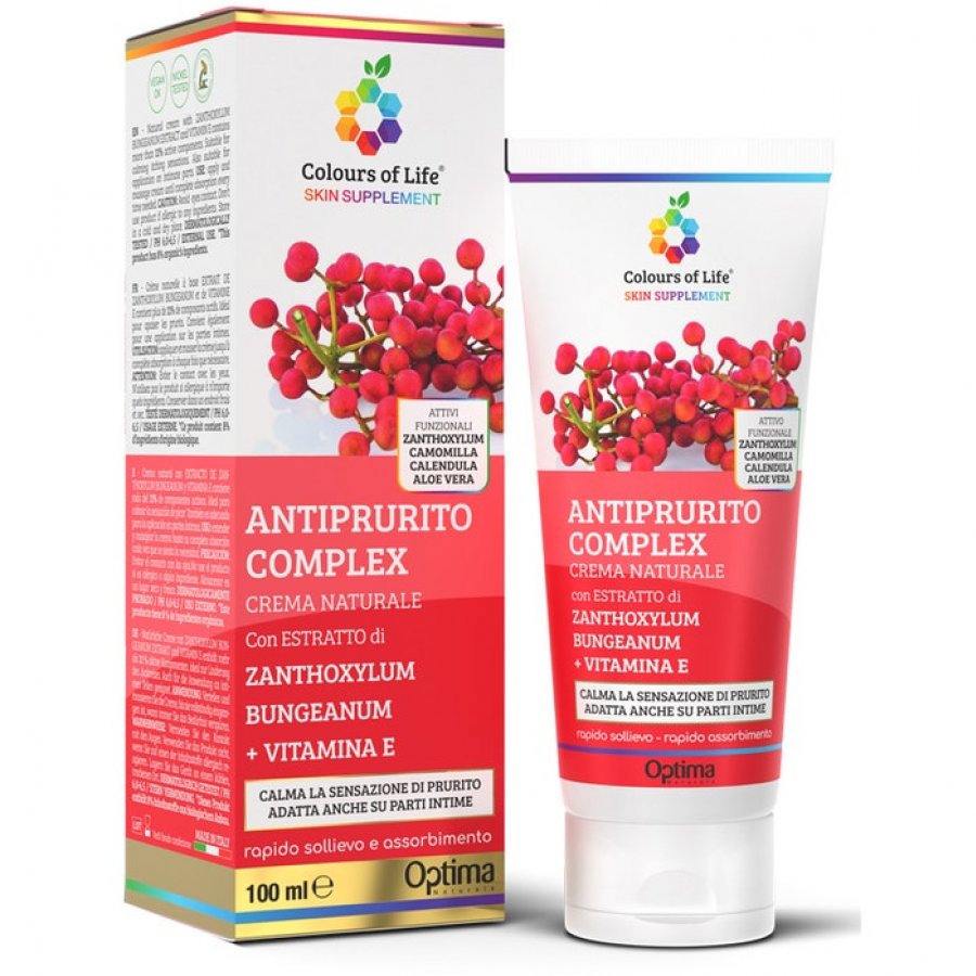 Colours Of Life Skin Supplement - Antiprurito Complex Crema Corpo 100 ml