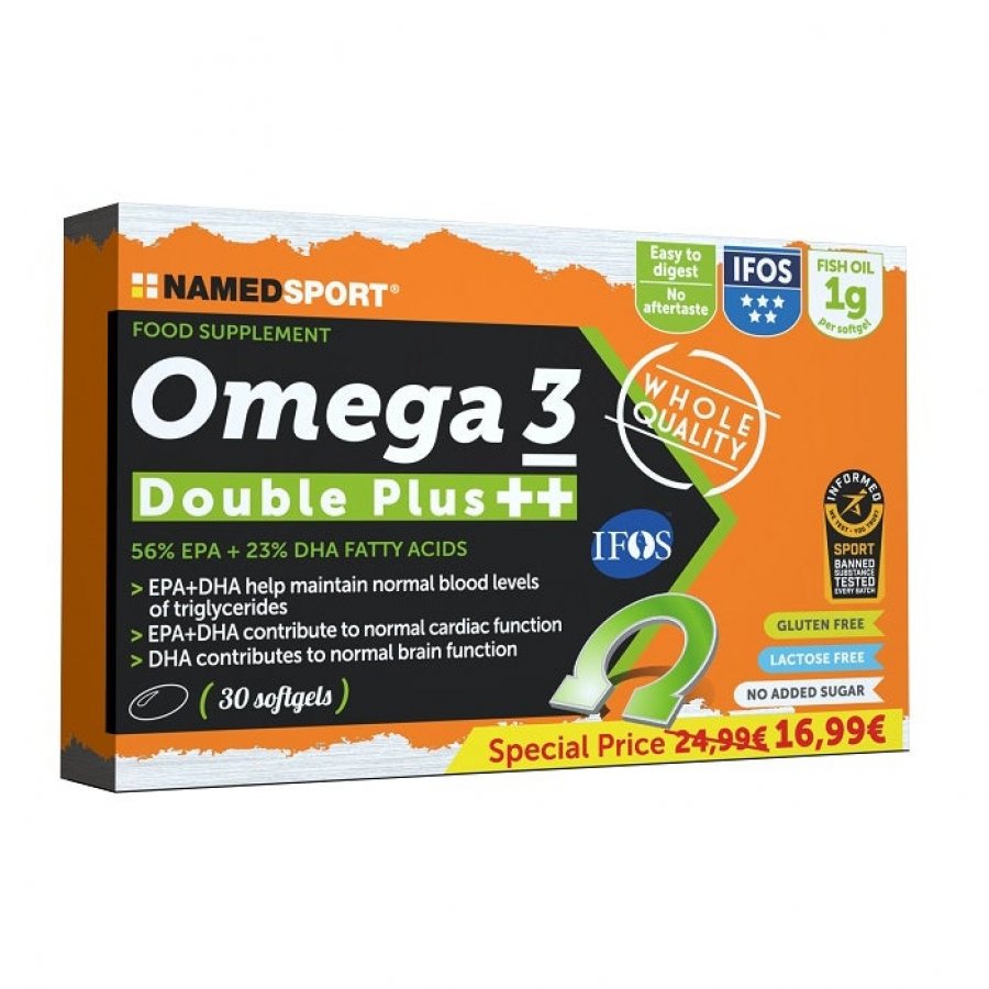 Named Sport - Omega 3 Double Plus 30 Softgels