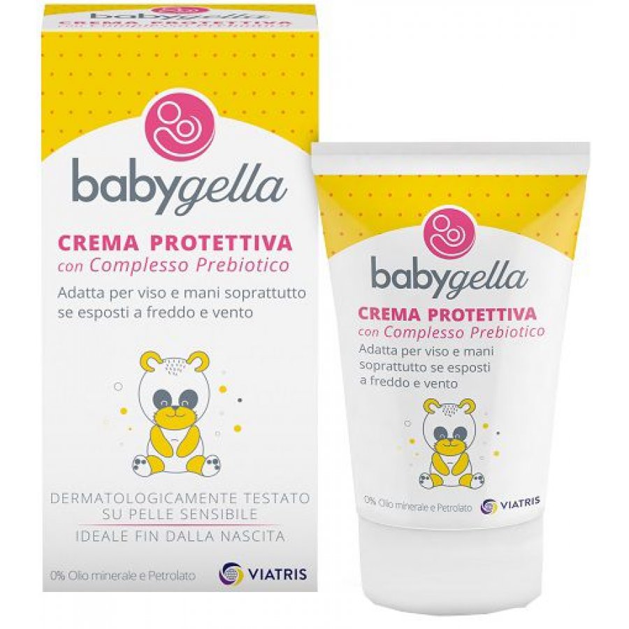 Babygella Crema Idratante Protettiva 50ml - Idratazione e Protezione per la Pelle del Tuo Bambino