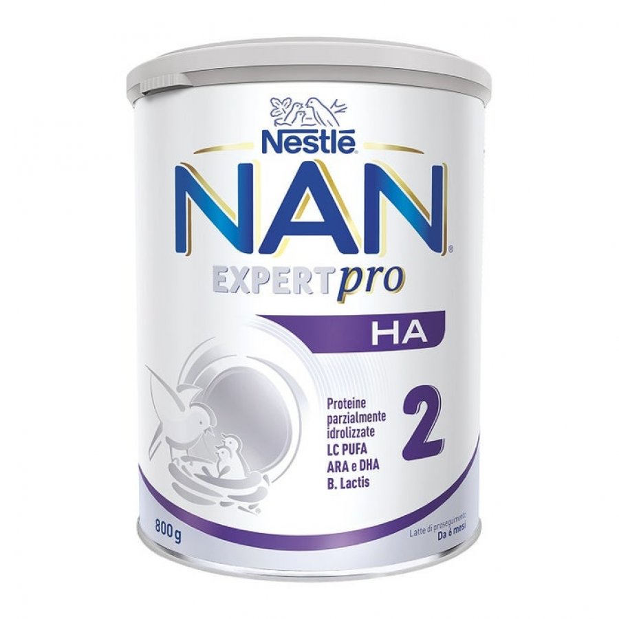 Nestlé Nan Expert Pro Ha Latte 2 800g - Formula per Lattanti
