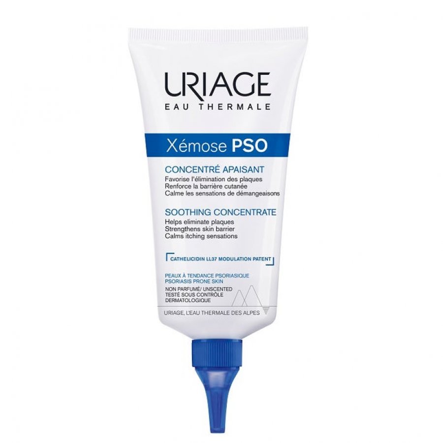 Uriage Xemose - PSO Trattamento Concentrato 150ml - Idratazione Intensiva per la Pelle con Psoriasi