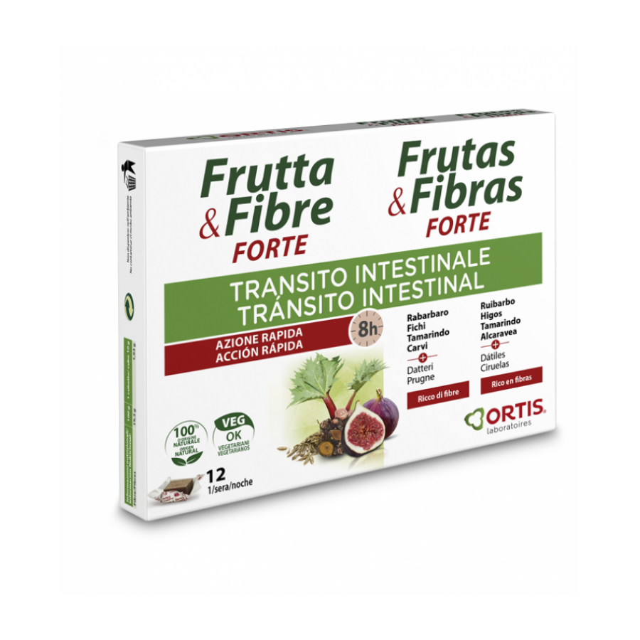 Ortis Frutta & Fibre Forte 12 Cubetti