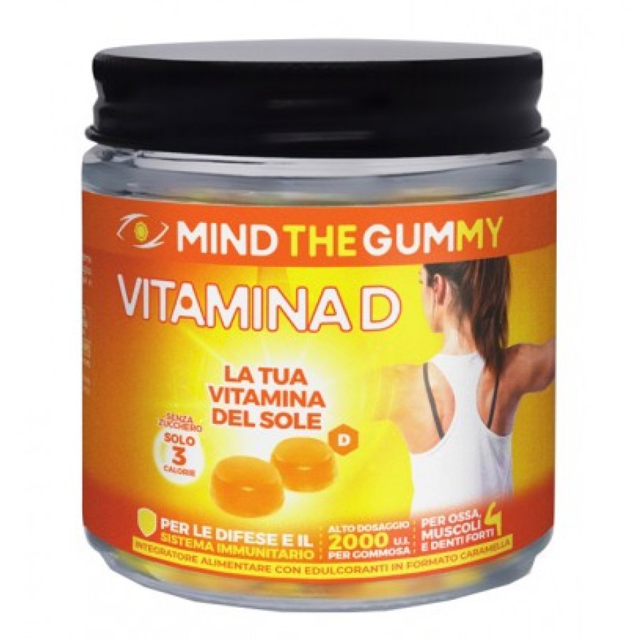 Mind The Gummy Vitamina D Integratore Sistema Immunitario 30 Pastiglie Gommose