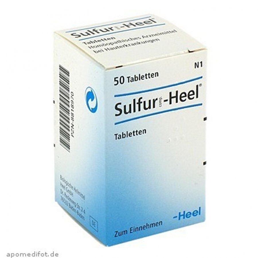 Sulfur-Heel - 50 Tavolette