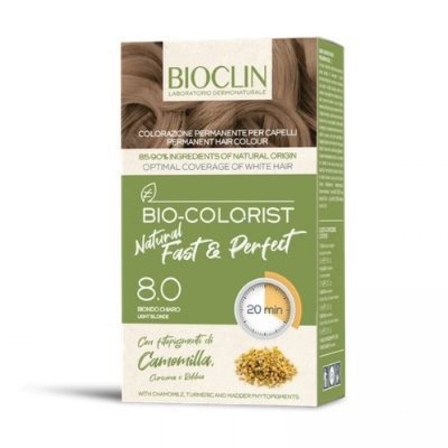 Bioclin - Bio-Colorist Natural Fast E Perfect 8 Biondo Chiaro