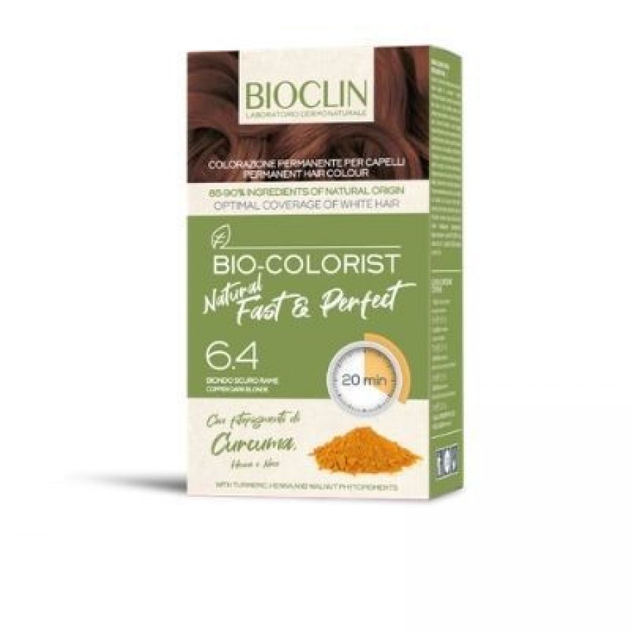 Bioclin - Bio-Colorist Natural Fast E Perfect 6.4 Biondo Scuro Rame