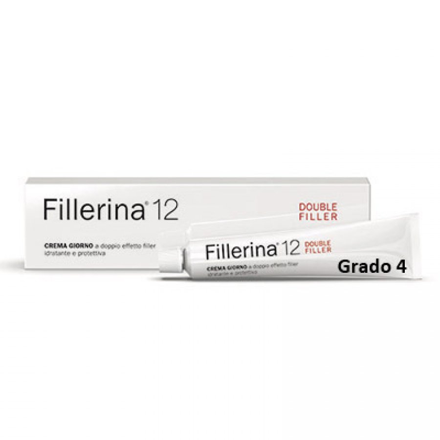  Fillerina 12 Double Filler Biorevitalizing Crema giorno anti-età Grado 4 Bio 50 ml