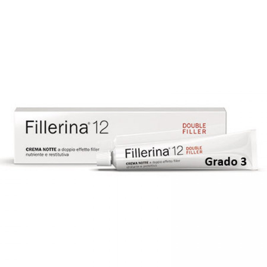  Fillerina - 12 Durable Filler Crema Notte Grado 3 Confezione 50 ml