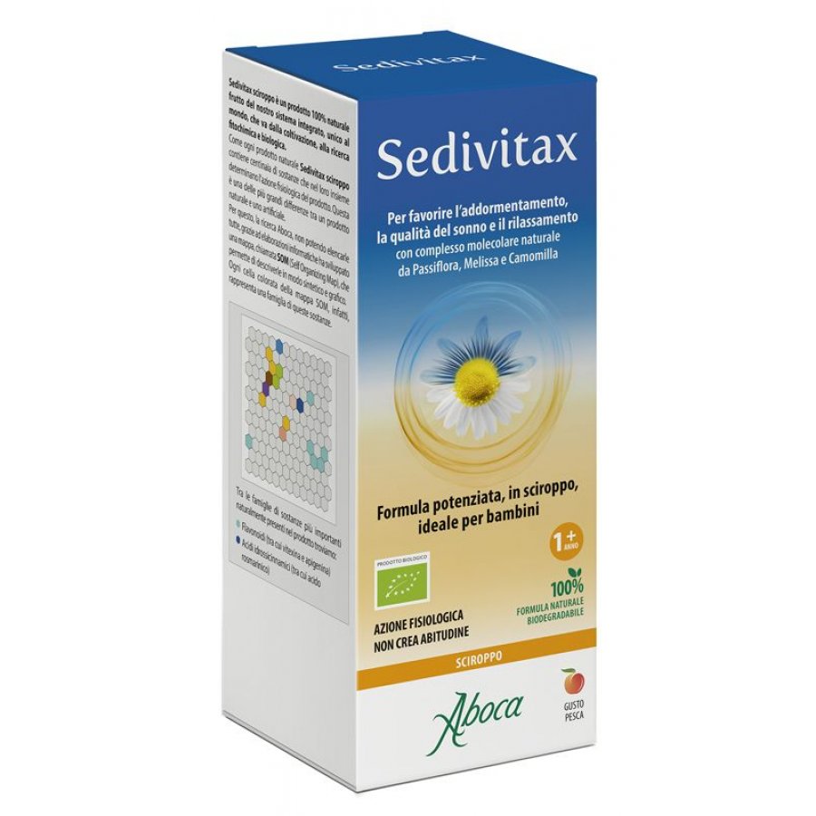 Aboca - Sedivitax Sciroppo 220g - Integratore per il Sonno e il Rilassamento