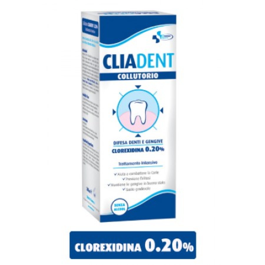 CLIADENT COLLUTORIO DENTI SENSIBILI clorexidina 0,20% 200ML