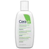 CeraVe Detergente Idratante Viso Pelle da Normale a Secca, con acido ialuronico e ceramidi 88 ml