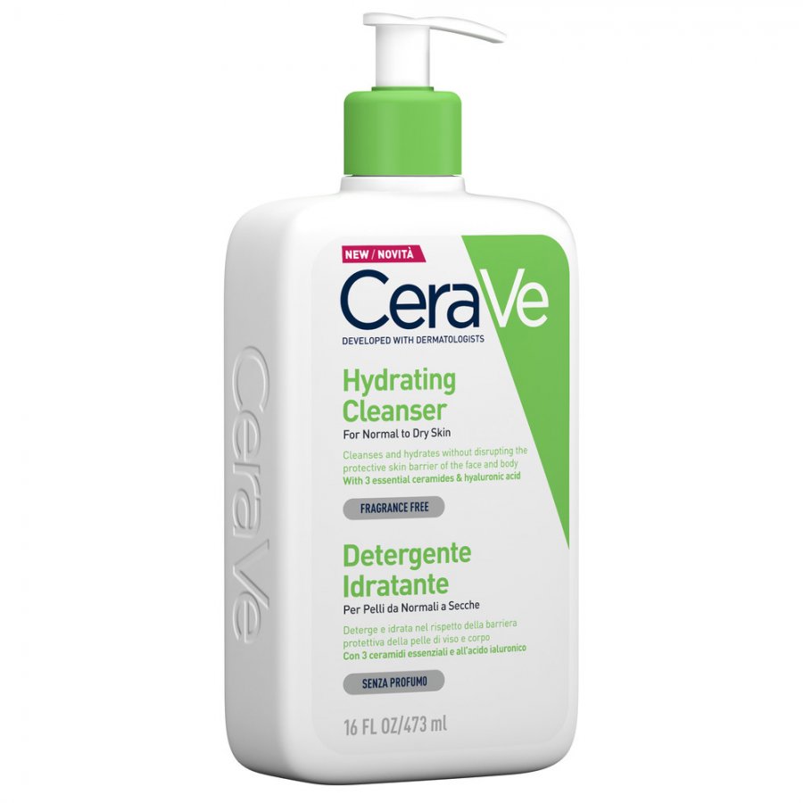 CeraVe Detergente Idratante 88ml - Idrata e Rimuove Impurità per Pelli Normali e Secche