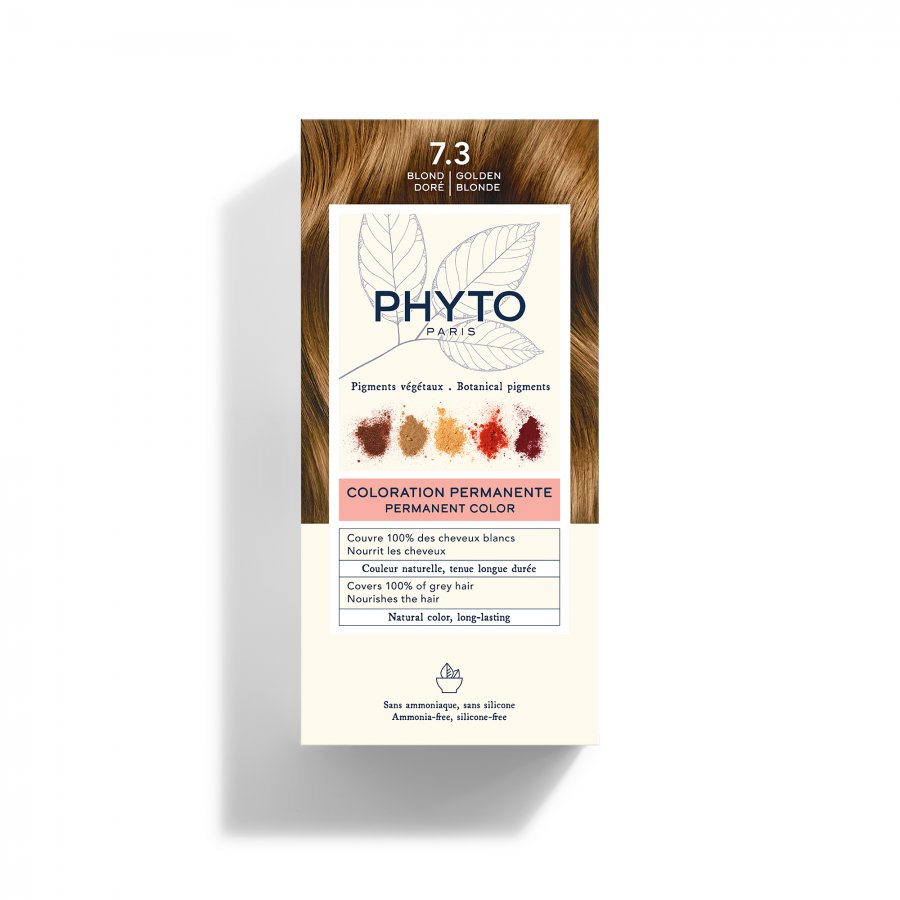 Phyto Phytocolor 7.3 Biondo Dorato Colorazione Permanente Per Capelli - Phytocolor Tinta Per Capelli