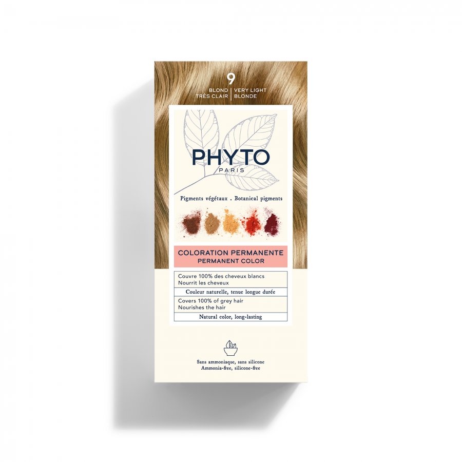 Phyto Phytocolor 9 Biondo Chiarissimo Colorazione Permanente Per Capelli - Phytocolor Tinta Per Capelli
