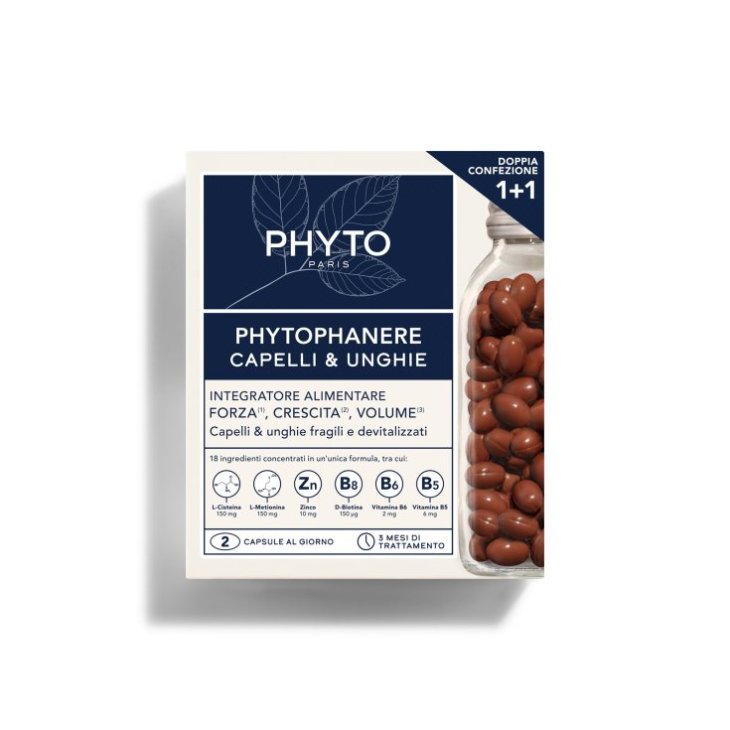 Phyto, Phytophanère Capelli e Unghie, 180 Capsule Phyto, Phytophanère Capelli e Unghie, 180 Capsule