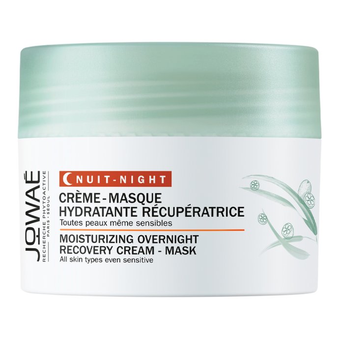 Jowae Crema Maschera Viso Idratante Energizzante Rigenerante Notte, 40 ml