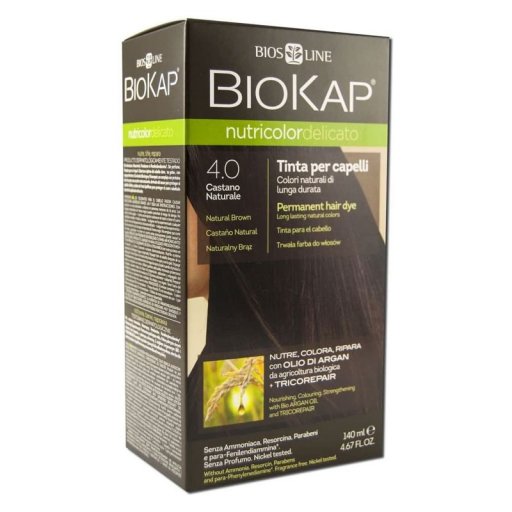 Biokap Nutricolor Delicato 4.0 Castano Naturale Tinta - Colorazione Capelli Senza Parafenilendiammina
