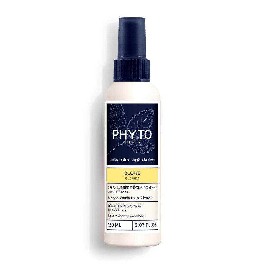 Phyto Blonde Spray Illuminante Schiarente 150 ml - Capelli Biondi Naturali, Riflessi Luminosi