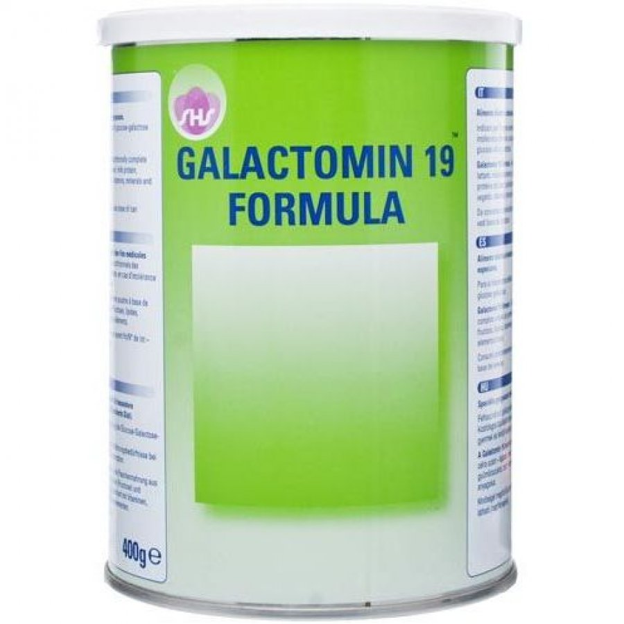 Galactomin 19 Formula Nutricia 400g - Alimento in Polvere per Galattosemia e Intolleranza al Glucosio