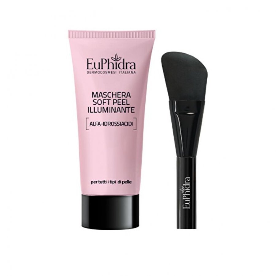 EuPhidra - Maschera Soft Peel Illuminante con pennello applicatore 75 ml
