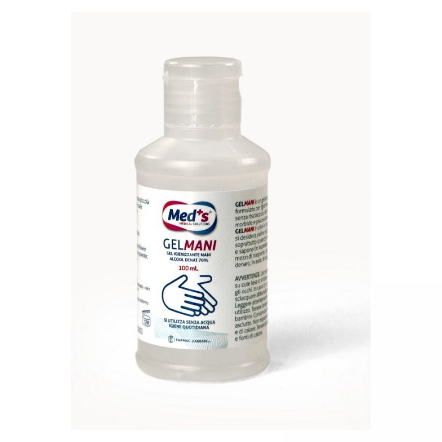 Med's Gel Mani Igienizzante Detergente Antibattericio 100ml