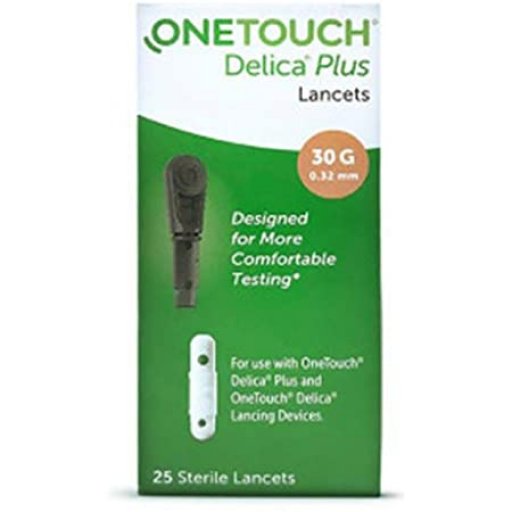 Lifescan - Lancette Delica Plus OneTouch 25 Pezzi