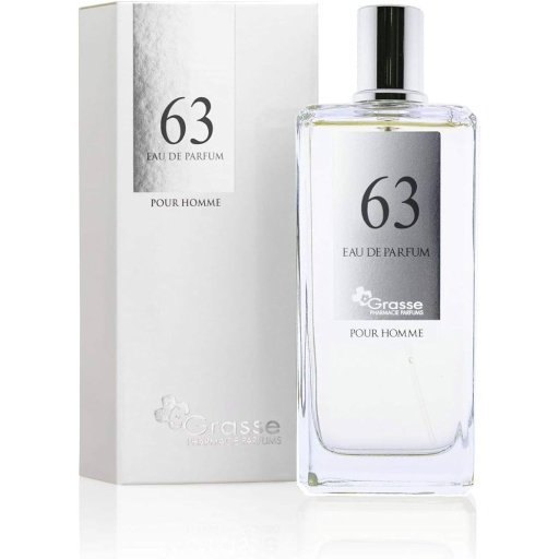 Eau De Parfum Pour Homme N.63 Grasse – Profumo Uomo Legnoso e Intenso 100 ml