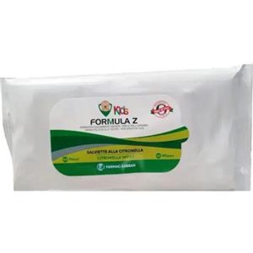 FORMULA Z SALV.CITRONELLA 40PZ – SALVIETTE ANTI-ZANZARE CON CITRONELLA, 40 PEZZI