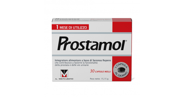 Prostamol Integratore Serenoa Repens - 30 Capsule Prostamol Integratore Serenoa Repens - 30 Capsule