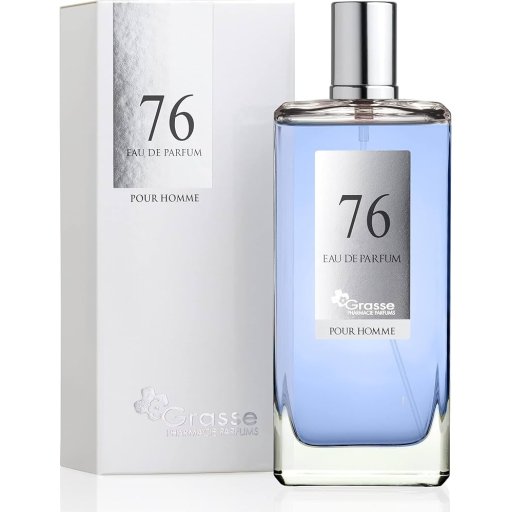 Eau De Parfum Pour Homme N.76 Grasse – Profumo Uomo 100 ml, fragranza speziata e legnosa