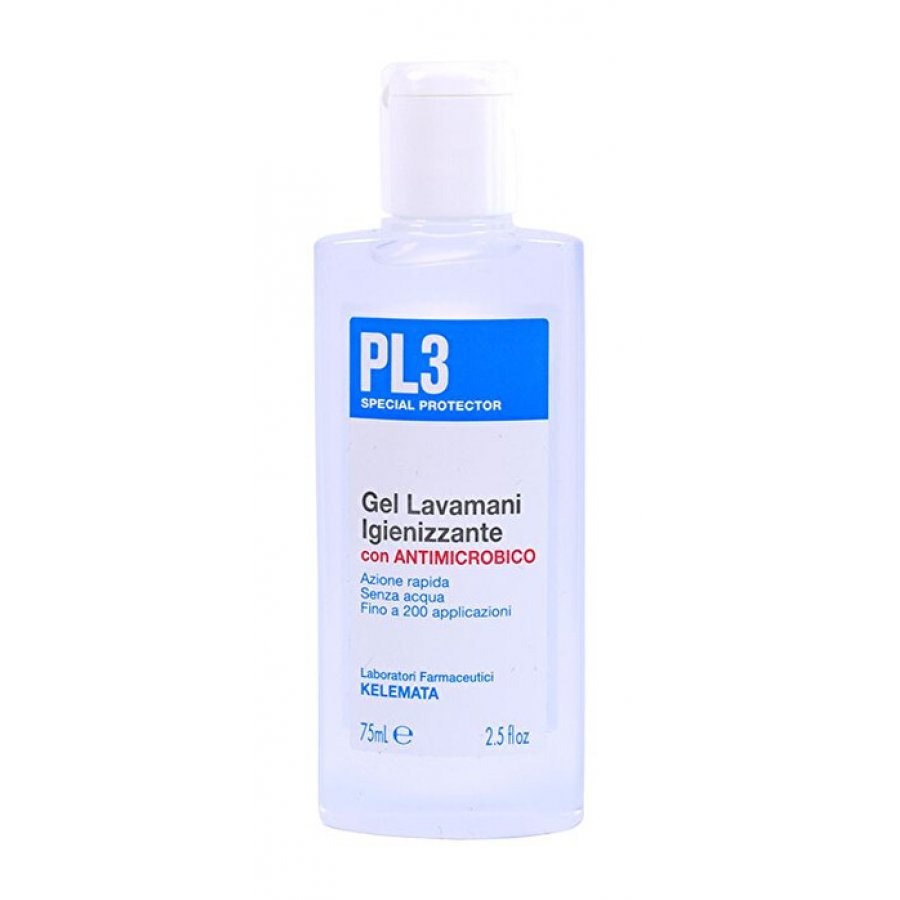 PL3 Gel Lavamani Igienizzante 75 ml