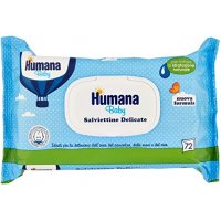 Humana Baby Salviette Delicate 72 Pezzi - Salviettine per il Cambio del Pannolino, Igiene del Bambino