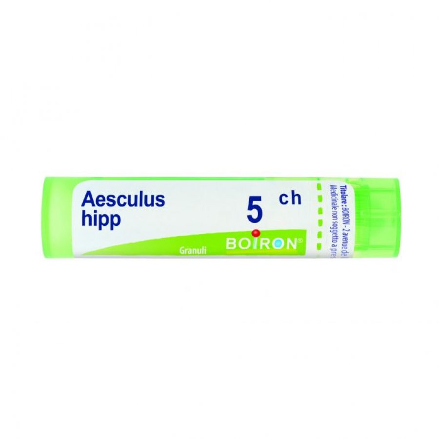 Boiron Aesculus Hippocastanum 05Ch Tubo Granuli 4g - Rimedio Omeopatico per Problemi del Microcircolo